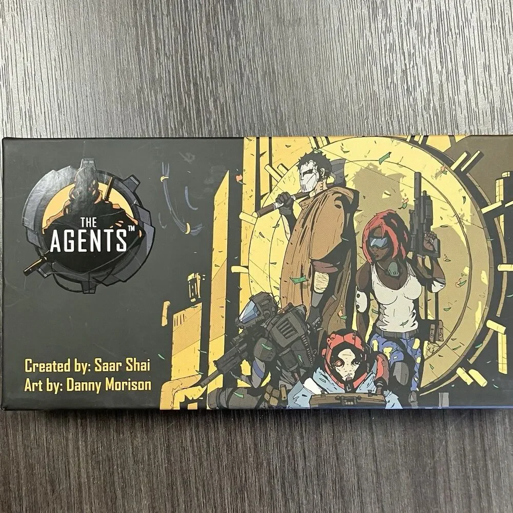 The Agents Saar Shai Card Game